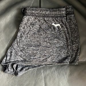 Medium black pink sleep shorts